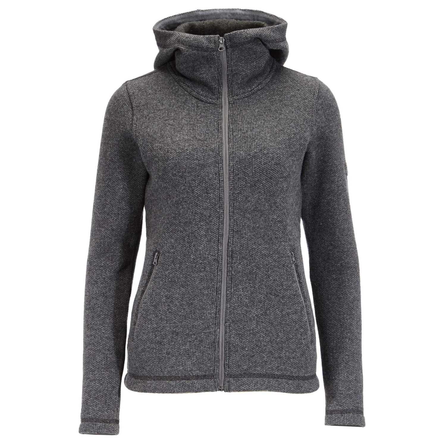 FRILUFTS TYA HOODED JACKET Damen - Fleecejacke Grau 3 FRILUFTS TYA HOODED JACKET Damen - Fleecejacke Grau