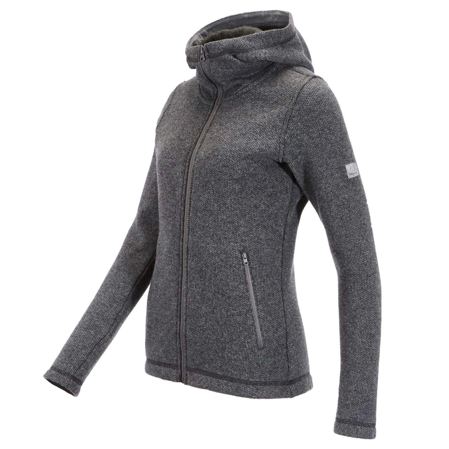 FRILUFTS TYA HOODED JACKET Damen - Fleecejacke Grau 5 FRILUFTS TYA HOODED JACKET Damen - Fleecejacke Grau – Bild 3